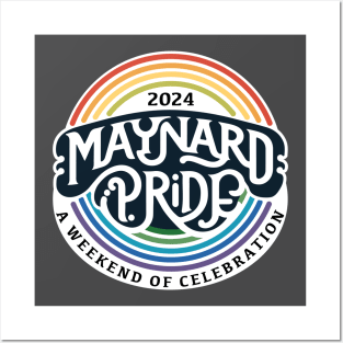 Maynard Pride 2024 logo Posters and Art